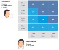 Respiratore GVS SPR401 protezione integrale Elipse A1P3 antiodore, taglia M-L