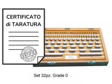 SET 32pz Blocchetti di riscontro Grade 0 + Certificazione ACCREDIA