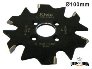 Fresa circolare per lamello HW Klein Ø100x22mm