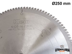 Lama circolare Xtracut HW Klein Ø250x30mm, 80 denti per PVC