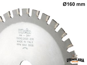 Lama circolare Dry Cut HW Klein Ø160x20mm, 30 denti