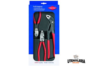 Knipex assortimento pinze e tronchesi tipo forte bonderizzate nere (3pz)