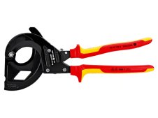 Knipex cesoia cremagliera con impugnatura isolata per taglio cavi a nastro d’acciaio, 315mm