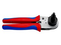 Knipex crimpatrice a quattro punzoni per contatti DT, DTM e DTP, 0,35-3,0 mm²