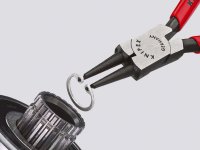 Knipex pinza per anelli di sicurezza interni su fori, 180mm