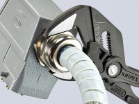 Knipex pinza chiave bonderizzata manici resina sintetica per tubi e dadi, 250mm