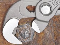 Knipex Tucano pinza chiave bonderizzata grigia per tubi e dadi, 250mm
