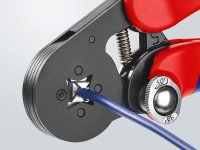 Knipex pinza crimpatrice automatica per terminali a bussola, 0.08-16 mm²