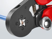 Knipex pinza crimpatrice automatica per terminali a bussola, 0.08-16 mm²