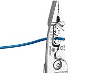 Knipex pinza multifunzione da elettricista impugnature VDE per cavi metrici, 200mm