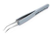 Knipex pinzetta di precisione a becchi piegati impugnatura in gomma per elettronica, 122mm