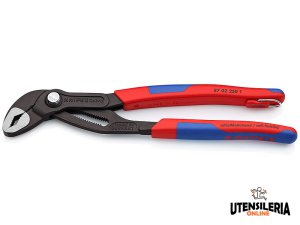 Knipex Cobra pinza regolabile per tubi e dadi con anello di fissaggio, 250mm