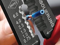 Knipex cassetta con pinza crimpatrice multifunzione ed assortimento 300 capicorda