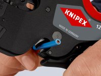 Utensile multifunzione Knipex NexStrip per taglio, spelatura e crimpatura