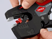 Utensile multifunzione Knipex NexStrip per taglio, spelatura e crimpatura