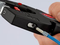 Utensile multifunzione Knipex NexStrip per taglio, spelatura e crimpatura