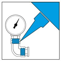 Adesivo 18-10 pasta al PTFE per raccordi tubazioni gas (1pz)