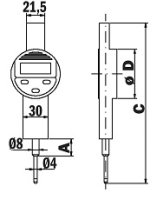 Comparatore centesimale elettronico corsa lunga CCLE50 LTF