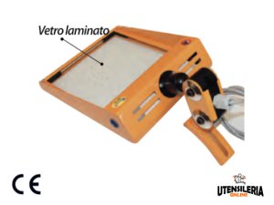 Schermo antinfortunistico per mole LTF 145.L1 con luce LED 24V