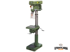 Trapano a colonna LTF 2,5 kW 380V a 18 velocità con morsa, foratura 25mm