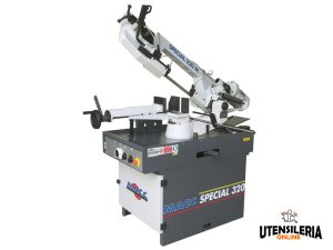 Segatrice a nastro per metalli MACC Special 320M trifase 0,75-1,1kW, taglio 230mm