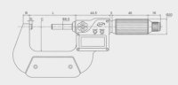 Micrometro digitale IP65 con avanzamento rapido