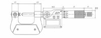 Micrometri digitali IP65 per filettature EXACTO