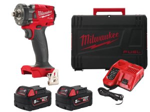 Avvitatore impulsi Milwaukee M18 Fuel FIW2F12 attacco 1/2" Quadro coppia 339 Nm in Set