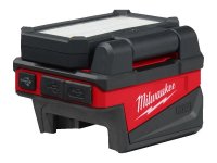 Faretto Led Milwaukee M18 ALIS-0 con testa direzionabile e funzione Power Bank, 1000 lumen