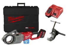 Filettatrice elettrica Milwaukee M18 Fuel FPT2 One-Key a batteria, 1/8" a 2" in Kit