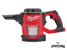 Aspiratore compatto Milwaukee M18 CV-0 fornito senza batteria