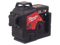 Kit livella laser Milwaukee M12 3PL a 3 linee verdi con accessori