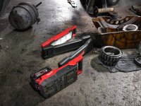 Lampada sottoscocca Milwaukee M18 ABL per mezzi pesanti, 0-2500 lumen