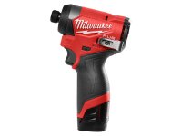 Kit Milwaukee 12V Trapano FPD2 + Avvitatore impulsi FID2 con 2 batterie 4ah e caricabatterie