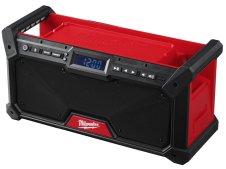 Radio da cantiere a batteria/corrente Milwaukee M18 sintonizzatore DAB+ e FM