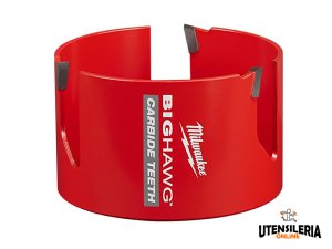 Sega a tazza multimateriale Milwaukee Big Hawg, 108-159mm