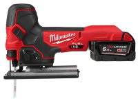 Seghetto alternativo per legno Milwaukee M18 Fuel FBJS con impugnatura a pomello in kit