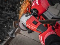 Smerigliatrice angolare Milwaukee M18 BLSAG125X, avvio a slitta disco 125mm in Set