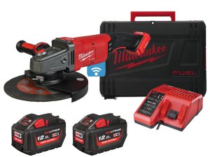 Smerigliatrice angolare Milwaukee M18 Fuel ONEFLAG230XPDB, avvio a paletta disco 230mm in Set