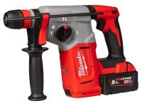 Tassellatore Milwaukee M18 Fuel BLHX SDS-Plus con 2 batterie, valigetta e 95 accessori