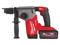 Tassellatore Milwaukee M18 FHX SDS-Plus, 2.5J con 2 batterie 5.5Ah