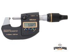 Micrometro Mitutoyo Absolute Digimatic 2 ad alta accuratezza 0-25mm risoluzione 0,0001mm