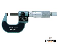 Micrometro con contatore meccanico Mitutoyo 0-25mm risoluzione 0,01mm