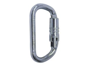 Moschettone Twist Lock in acciaio 3M Protecta AJ514 per sistemi anticaduta, apertura 18mm