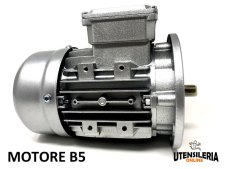Motore elettrico trifase IE1 400V 8 poli 700 giri 160L8 Kw 7.5 B5