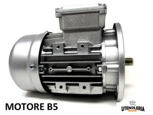 Motore elettrico trifase IE1 400V 6 poli 900 giri 63B6 Kw 0.12 B5 B14