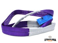 Brache di sollevamento aperte piatte 30mm 1000kg LTF viola