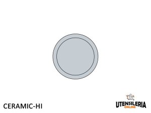 Inserti per tornitura RCGX-HI serie in ceramica (10pz)