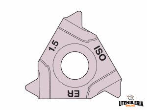 Inserti per lavori di tornitura 16ER-TPM serie threading (10pz)