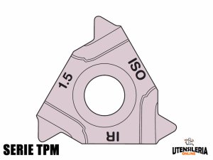 Inserti per lavori di tornitura 16IR-TPM serie threading (10pz)